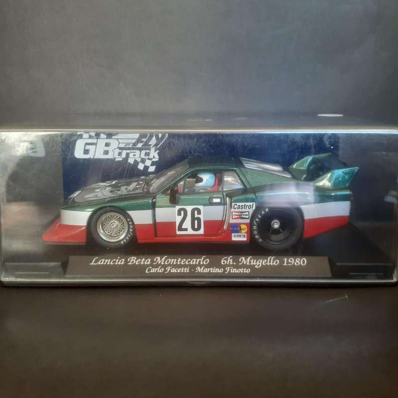Fly/GB Track GB33 Lancia Beta Montecarlo 6hour Mugello 1980 Mint Boxed