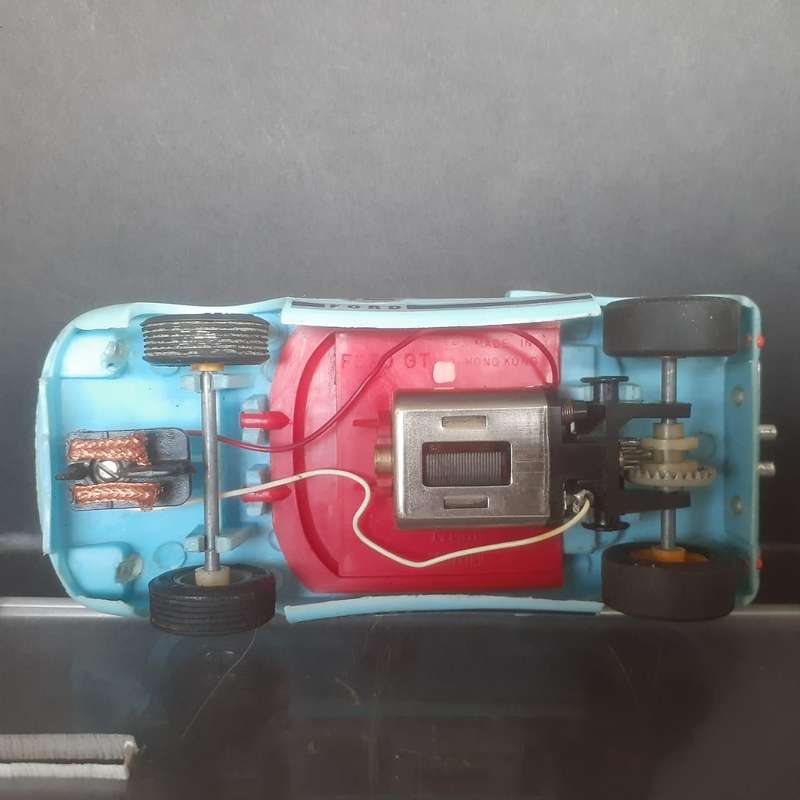 Scalextric C77 Ford GT40 Made in Hong Kong