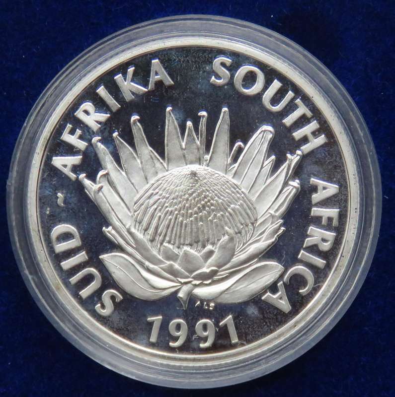 1991 Republic of South Africa "NURSING" Proof R1 encapsulated as issued and in SAM Box-4 Available