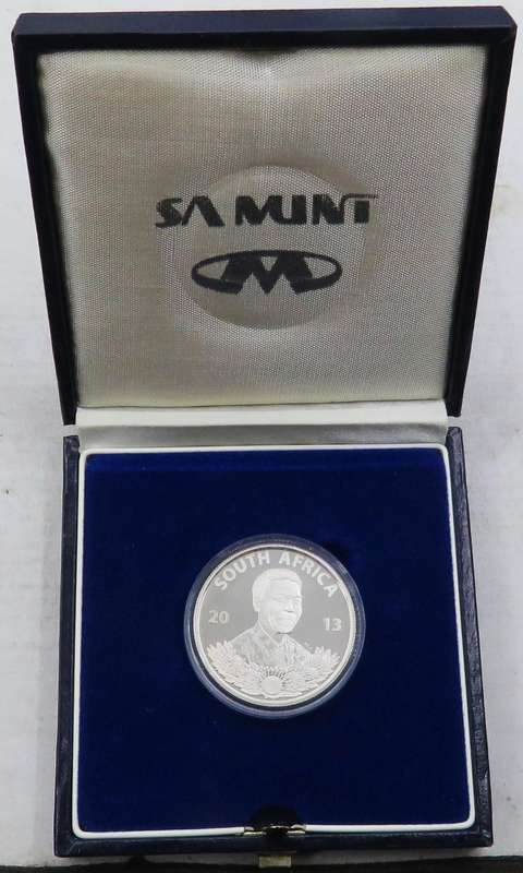 2013  Silver 1 Rand Life of a Legend: Nelson Mandela "The Great Place"