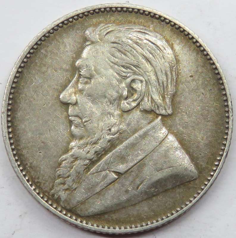 1897 ZAR  Shilling-High grade attractively toned rescheduled 12/8