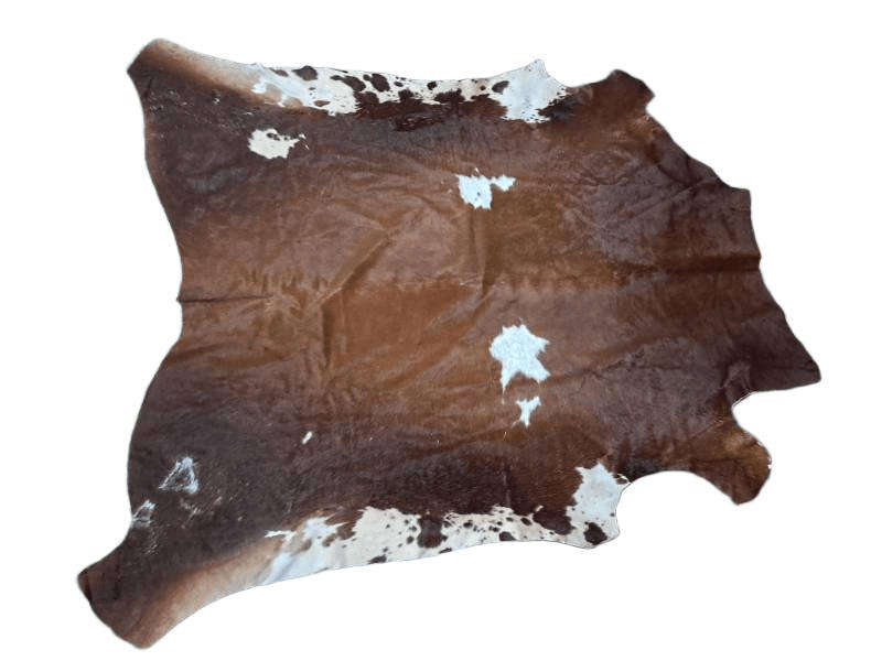 A grade Brown and White Nguni cow hide (240cm x 230cm)