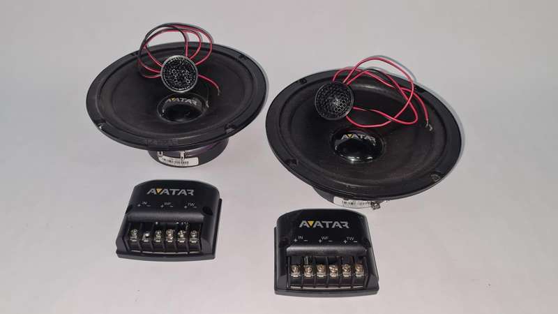 CLEARANCE DEAF BONCE AVATAR 6 INCH 75RMS 2WAY SPLIT SYSTEM (WITH CROSSOVERS AND TWEETERS)