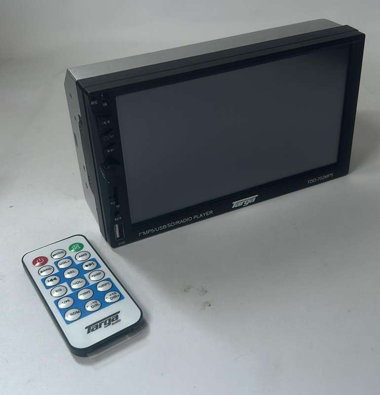 CLEARANCE TARGA 7 INCH MEDIA,MP5,USB,BT,SD,MIRROR LINK,TOUCH SCREEN,REMOTE