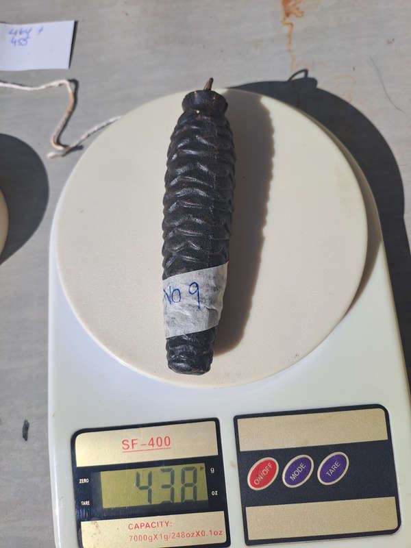 Cuckoo clock weight NO 9 438g