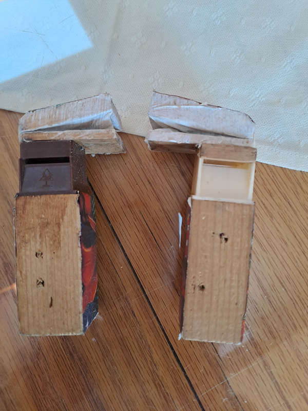 Cuckoo clock 8cm Bellows pair used