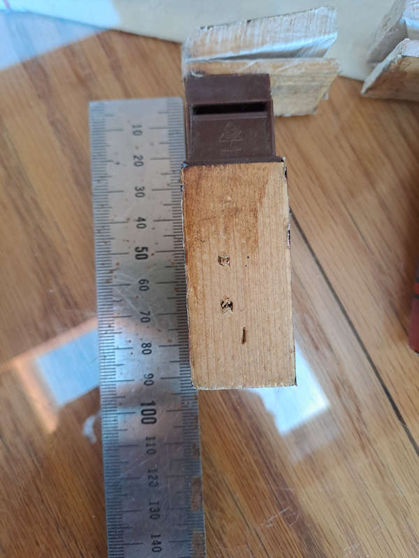 Cuckoo clock 8cm Bellows pair used