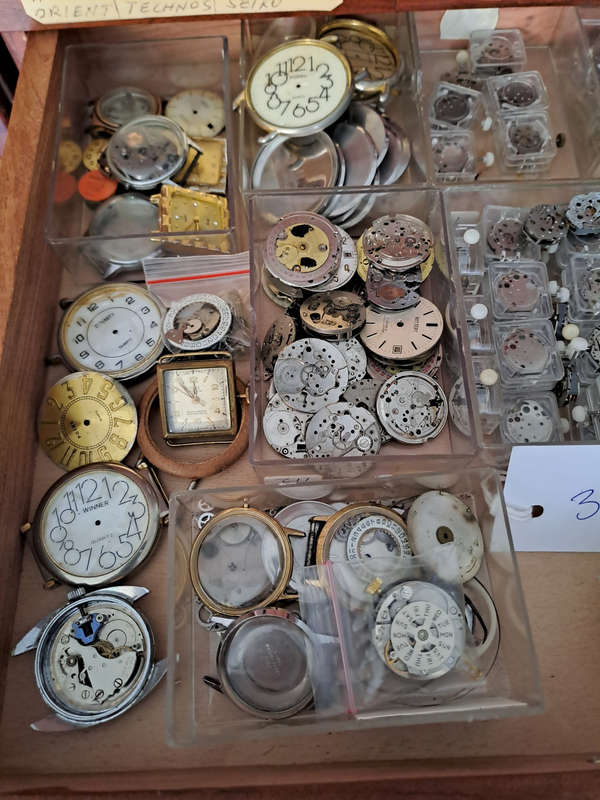 watch lot spares/repairs draw 39