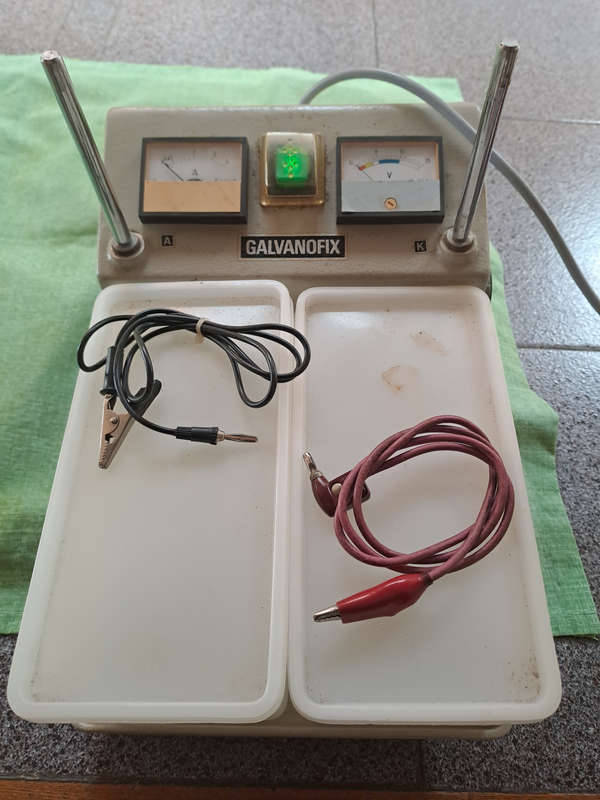 Desk top watch/jewelers electro plating machine