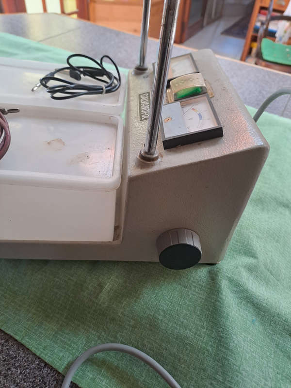 Desk top watch/jewelers electro plating machine