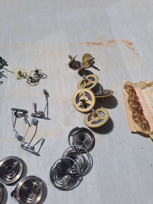 Job Lot New clock spares lot 3