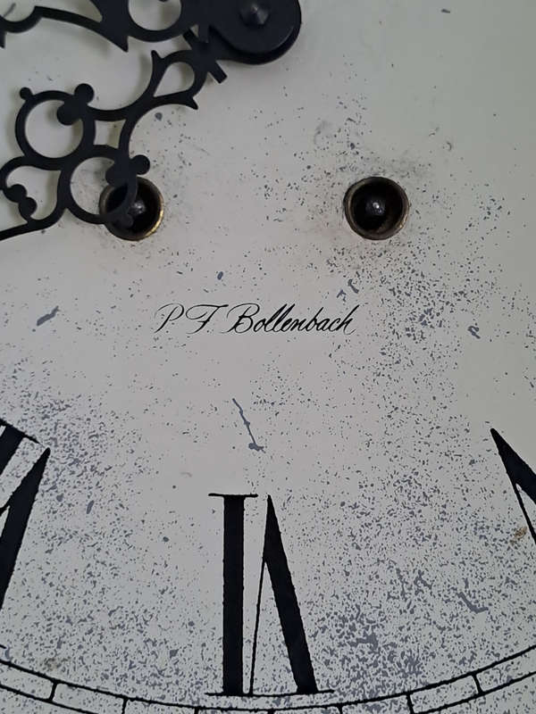REDUCED Large P.F Bollenbach wall clock working