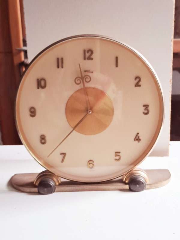 Rolls Royce of table clocks Arthur Imhof ca 1950/1960 Retro Modern