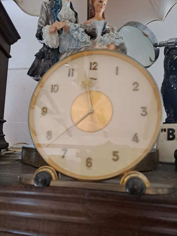 Rolls Royce of table clocks Arthur Imhof ca 1950/1960 Retro Modern