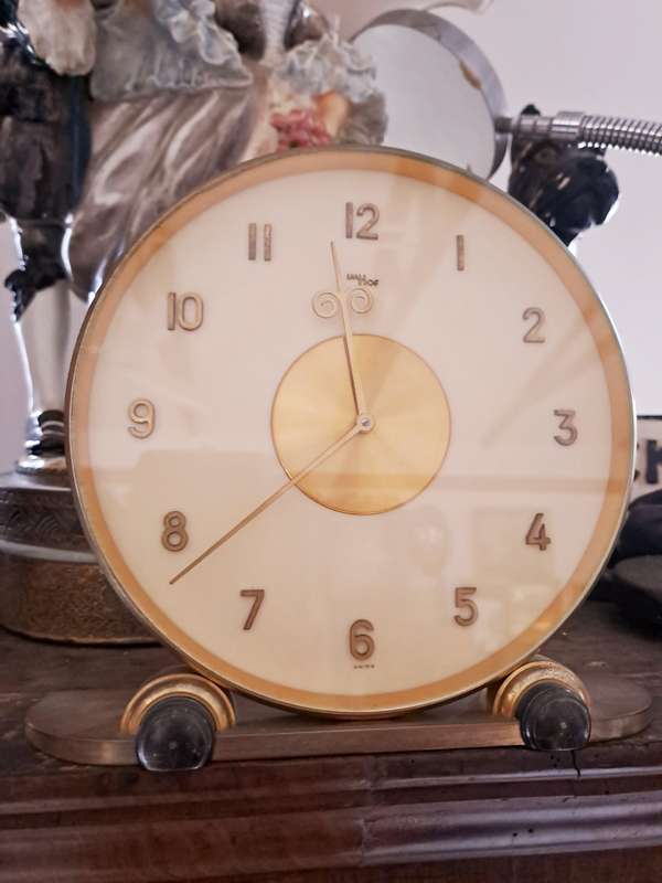 Rolls Royce of table clocks Arthur Imhof ca 1950/1960 Retro Modern