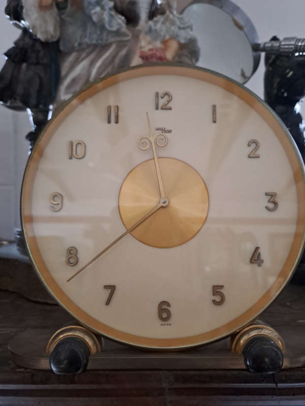 Rolls Royce of table clocks Arthur Imhof ca 1950/1960 Retro Modern