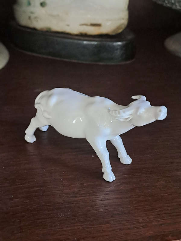 Blanc de Chine antique water buffalo