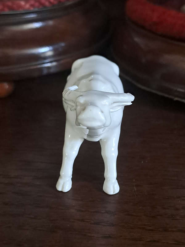 Blanc de Chine antique water buffalo