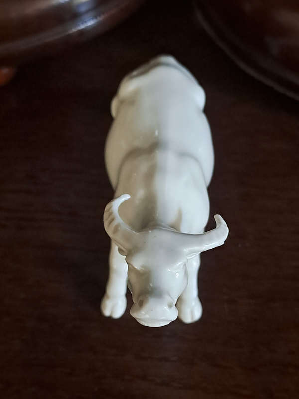 Blanc de Chine antique water buffalo