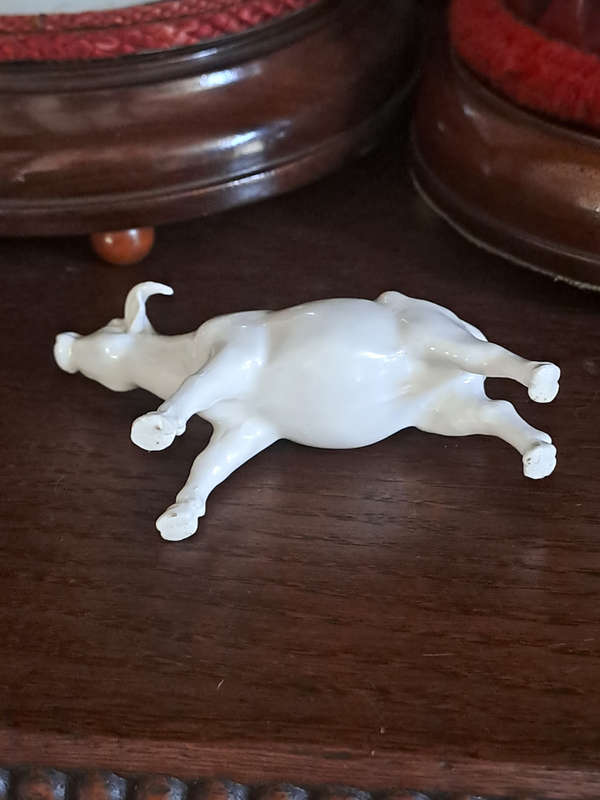 Blanc de Chine antique water buffalo