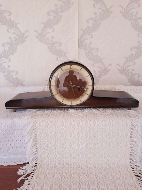 FHS German art deco mantle clock