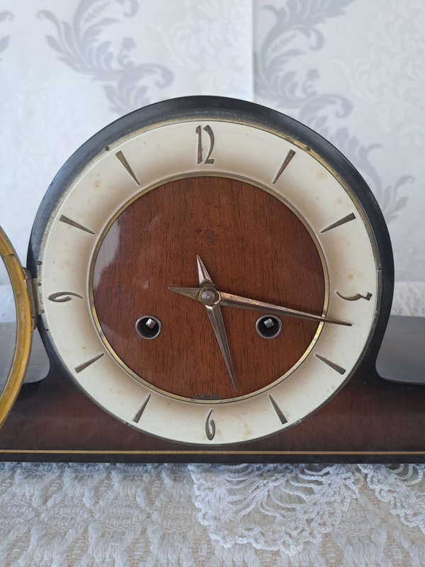FHS German art deco mantle clock