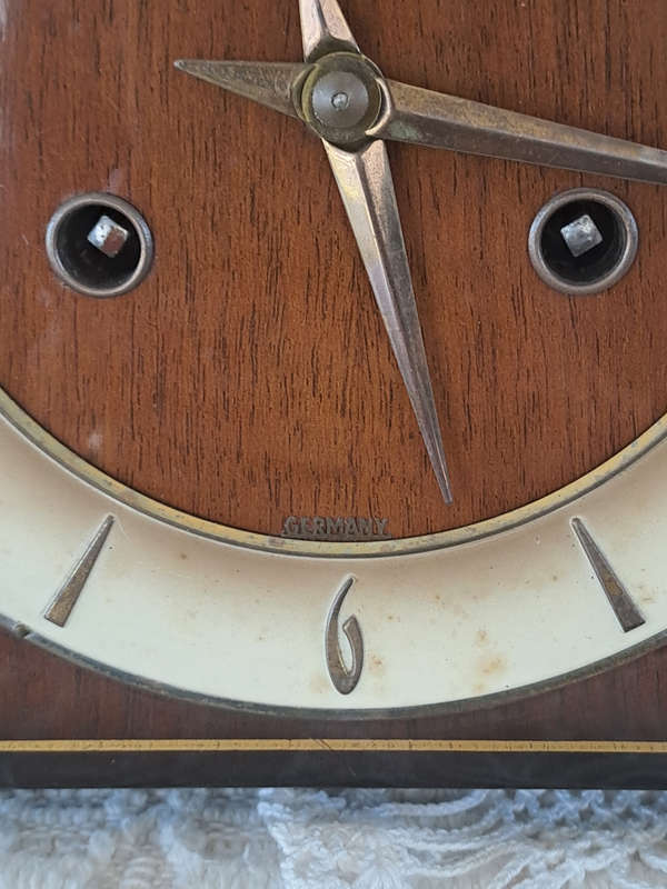 FHS German art deco mantle clock