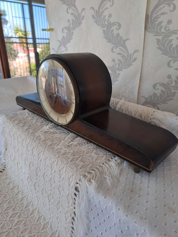 FHS German art deco mantle clock