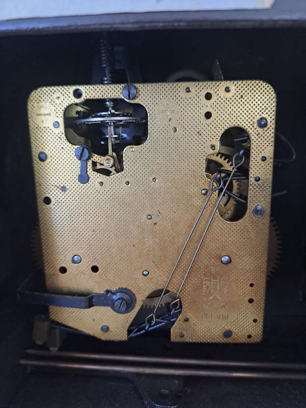 FHS German art deco mantle clock