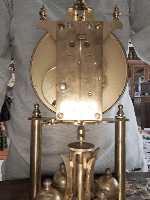 German Anniversary clock working