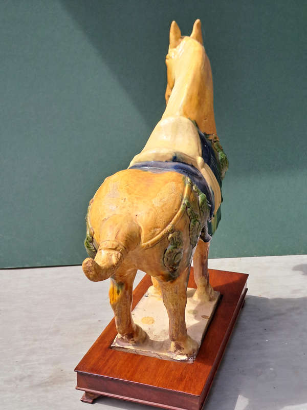 Large Vintage 36 cm 1960/70`s Tang Horse Beautiful