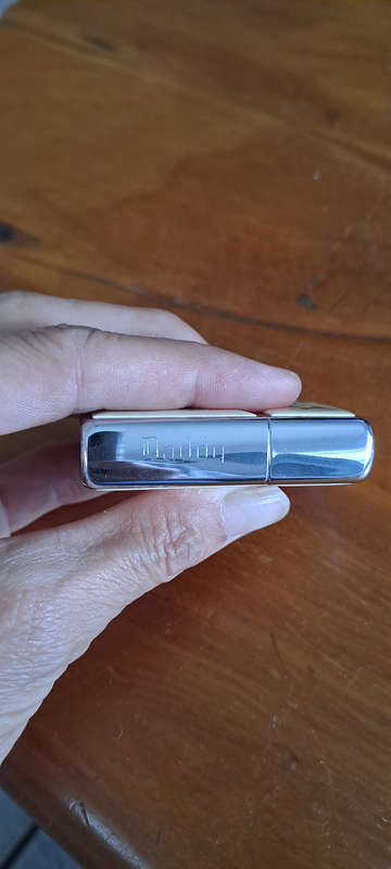 Retired Vintage 1992 genuine Zippo lighter Skrimshaw