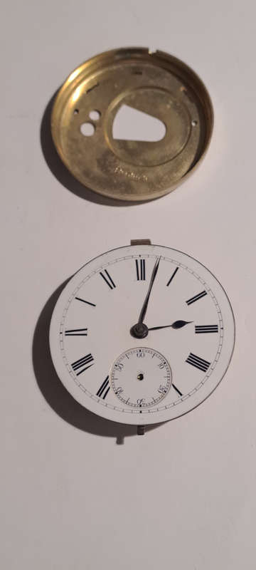 key wind pocket watch movement
