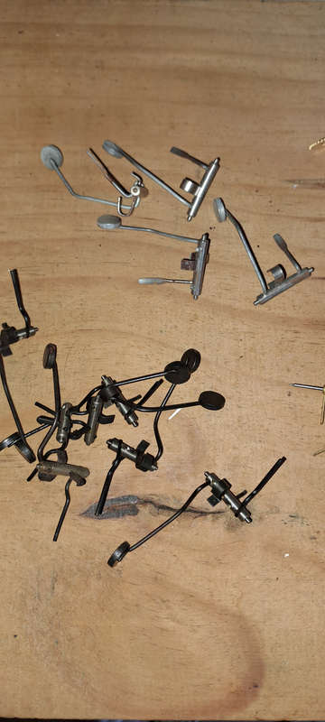 Lot One various new vintage clock parts as per pictures