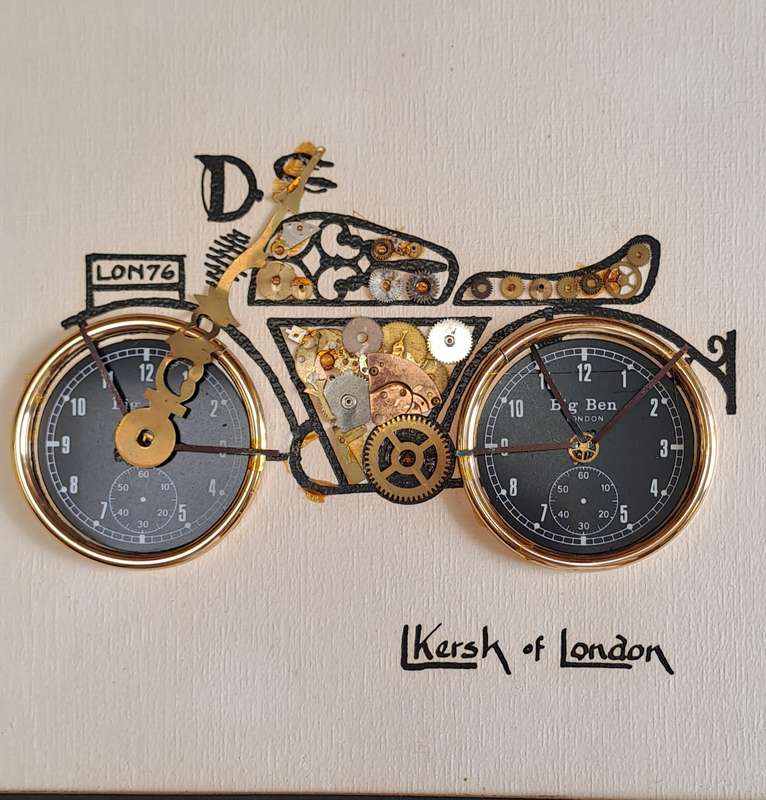 original L Kersk of London art work