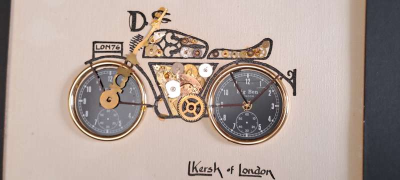 original L Kersk of London art work