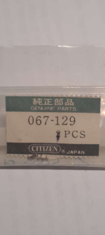 original citizen vintage part 067-129 setting lever