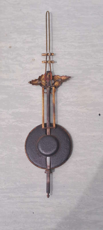 Vintage  clock pendulum