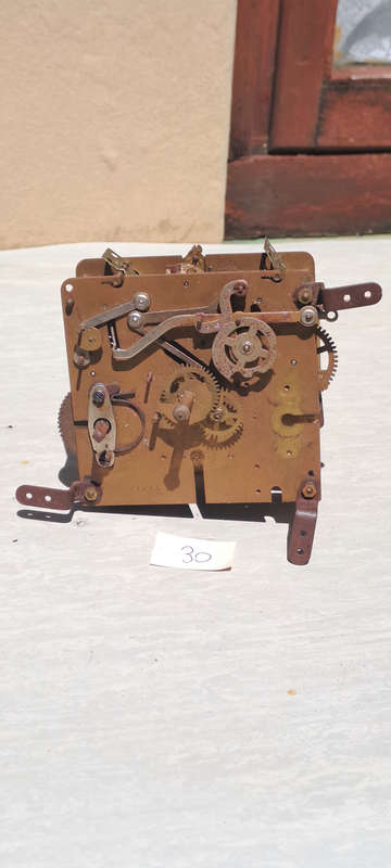 mantle clock movement i think. for spares or repairs