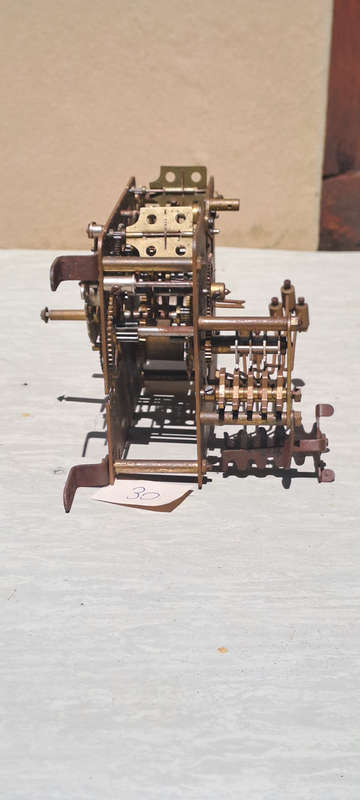 mantle clock movement i think. for spares or repairs