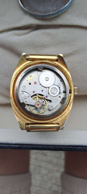 Santus 1970's 17 jewel Swiss mens watch