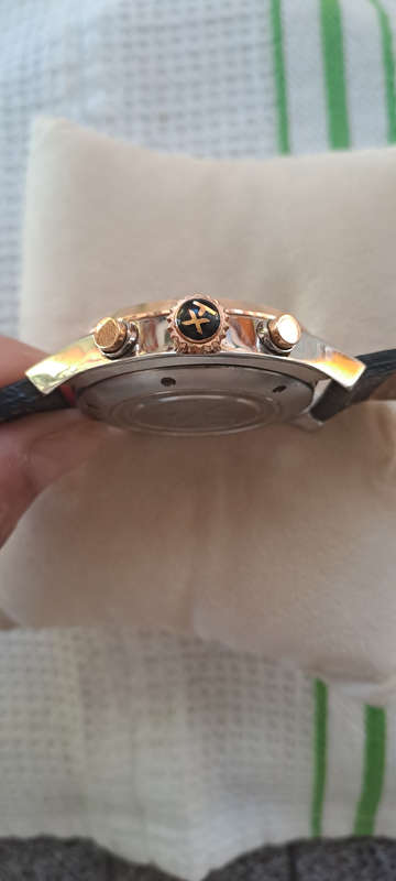 GERMAN TIMEX TECHNOLUXURY TX 500 SERIES WORLD TIME  MEN'S WATCH