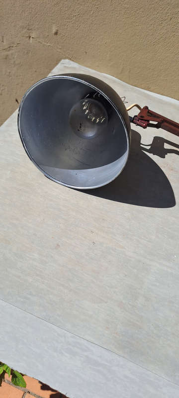 LUXO ANGLEPOISE swivel and spring vintage lamp 110cm long