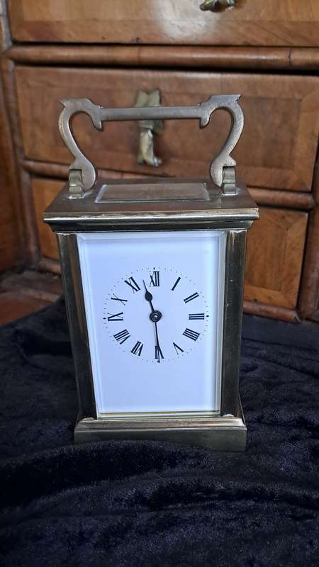 1920's Brass carriage clock working well