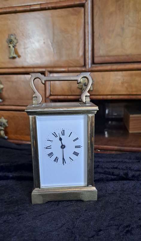 1920's Brass carriage clock working well