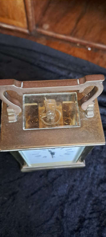 1920's Brass carriage clock working well