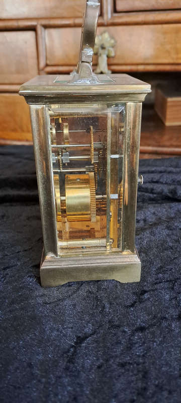 1920's Brass carriage clock working well