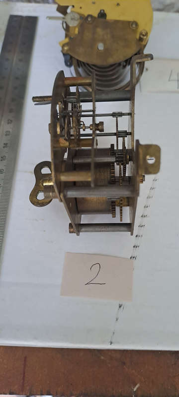 Lot 2 small clock movements one ticking others I dont know
