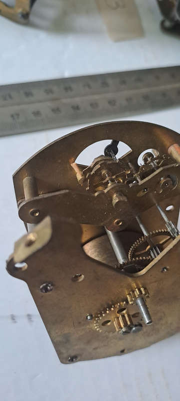 Lot 2 small clock movements one ticking others I dont know