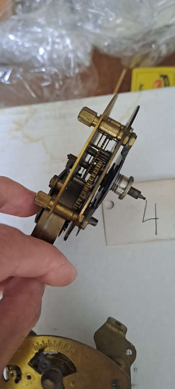 Lot 2 small clock movements one ticking others I dont know